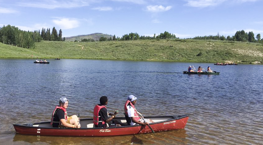 Canoe in Colorado