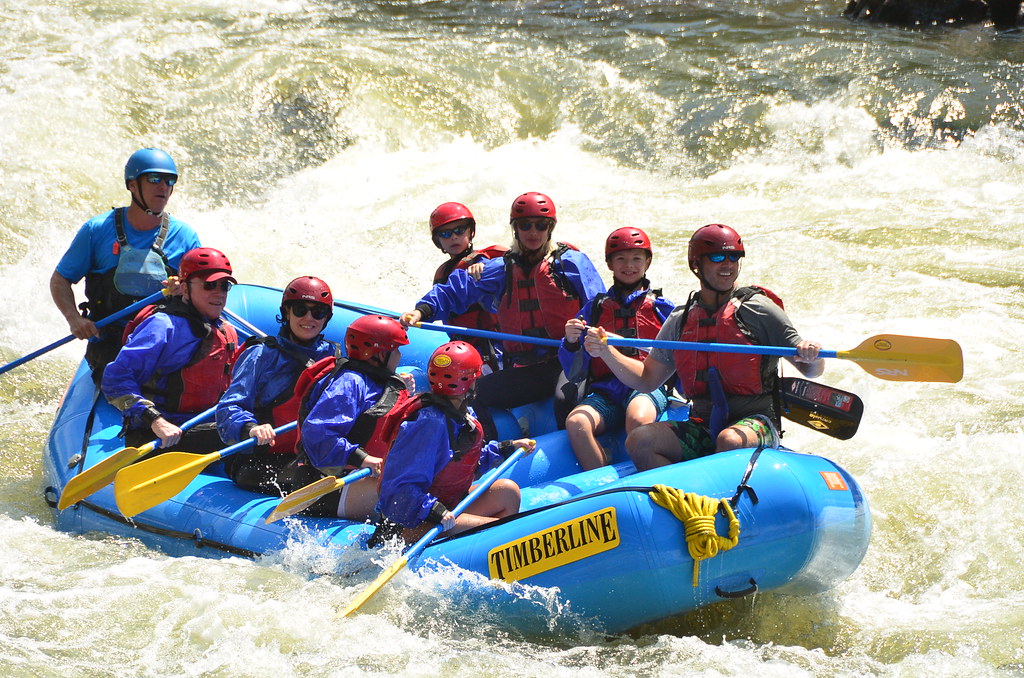 White Water Rafting on the Cache la Poudre River in Colorado