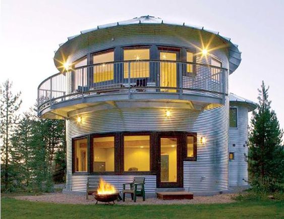 Silo house