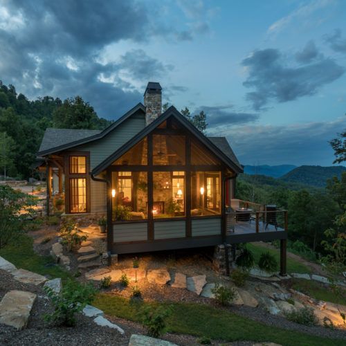 Gorgeous homes can be found along Cache la Poudre River