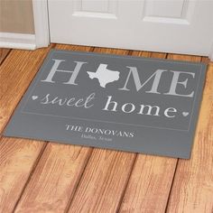 Give a Personalized Floor Mat for New Home Buyers