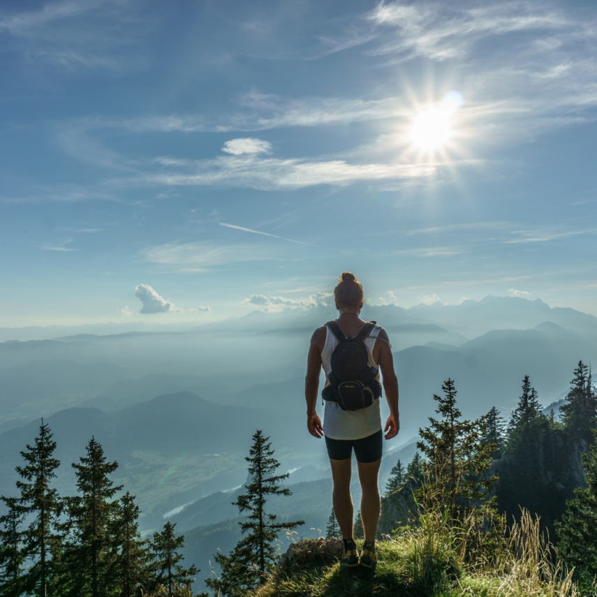 Hiking and the mountains are a short drive from Eagle Ranch Estates in Fort Collins 