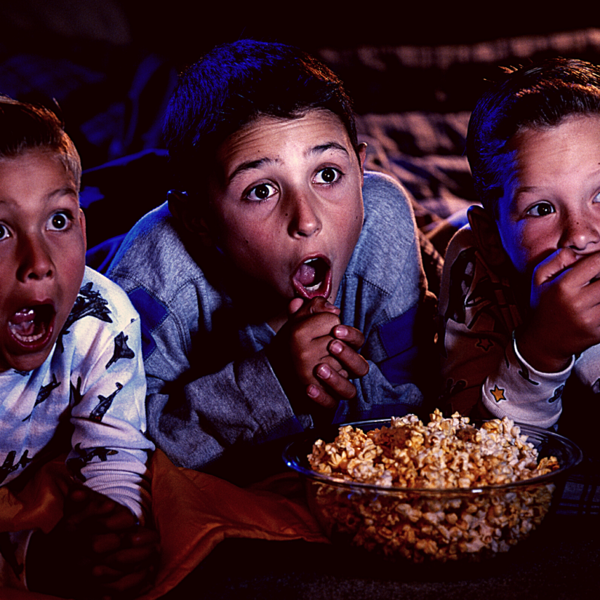 Watch a scary movie for Halloween 