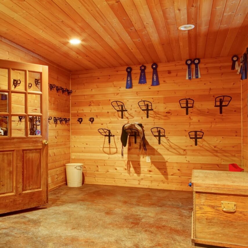 Storage for Horse Barn